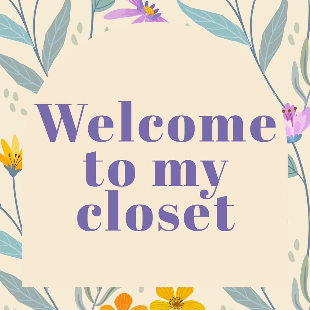 Welcome to my closet ✨